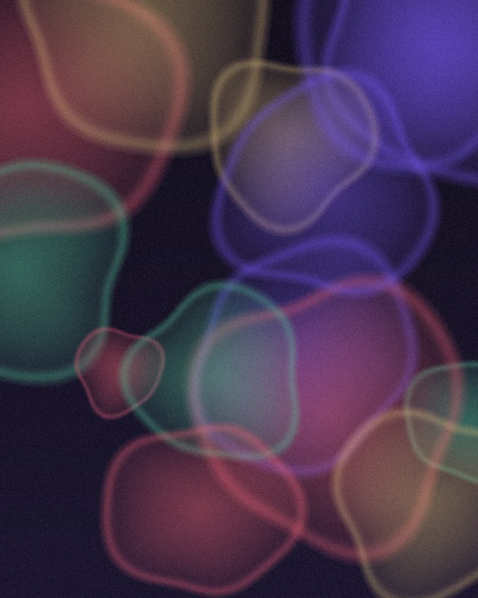 Night Bloom, an abstract canvas